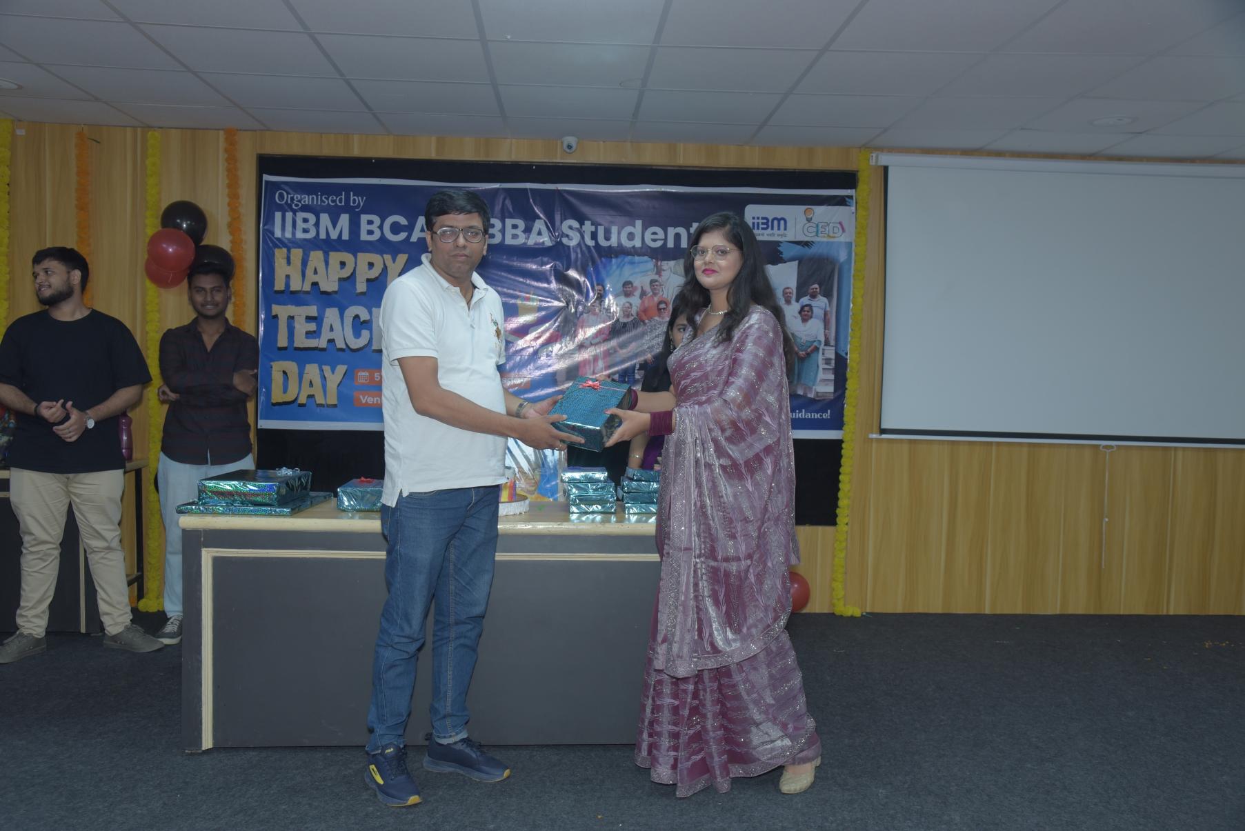 Teacher’s Day Celebration at IIBM – Honouring Educators with Joy and Gratitude